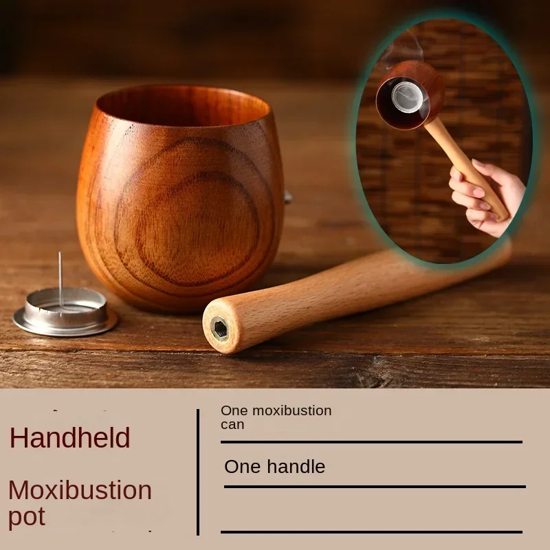 

Hand-held moxibustion box, household moxibustion pot, moxibustion utensils, thick moxa sticks, moxa pillars