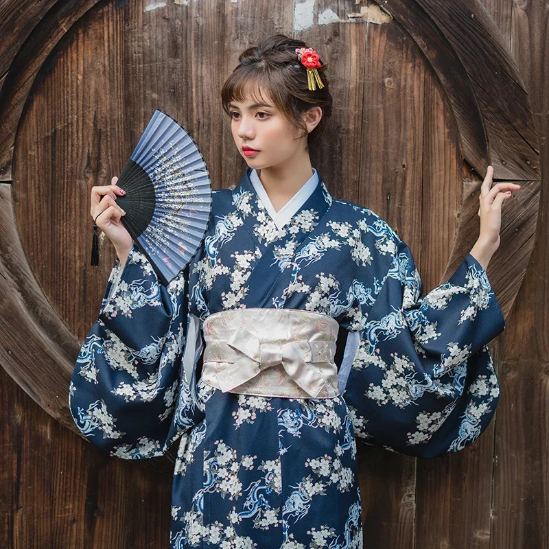 

Japanese Kimono Waist Seal Women Bow-knot Haori Yukata Obi Belt Traditional Classic Geisha Dressing Bow Tie Setting Waistband