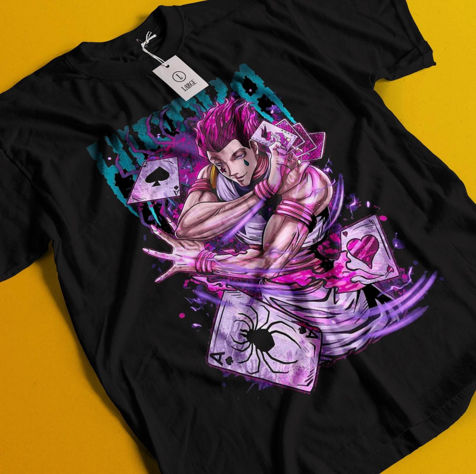 Leisure and Comfortable T-shirt Hunter X Hunter Comic Strip Cotton Tshirt  Hisoka for   2026 New Cotton Summer TShirt  for Men