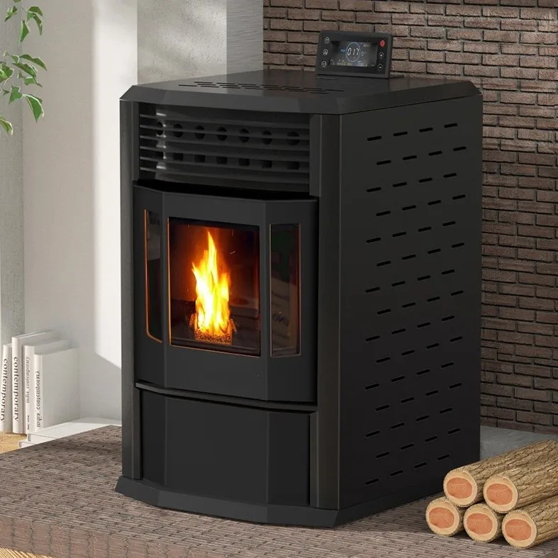 High efficiency pellet fireplace automatic feeding wood stove With Radiators Cheap hydro for sale