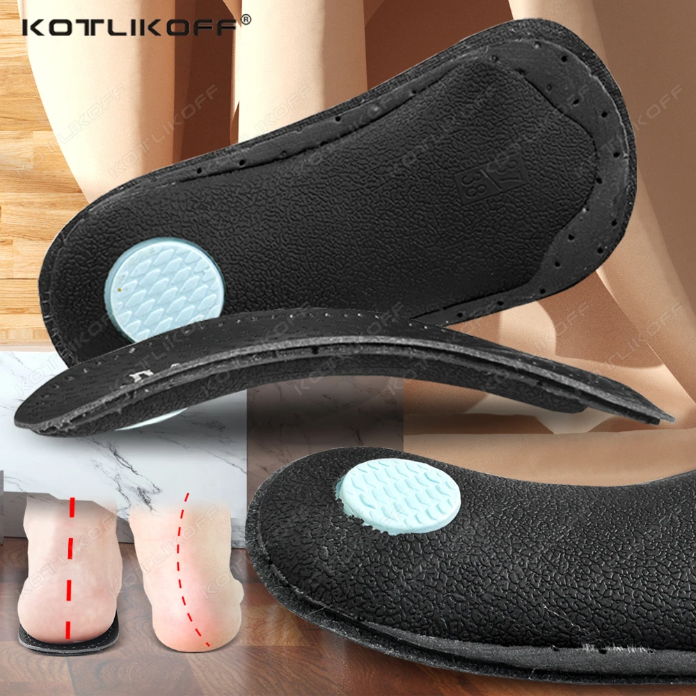 Orthopädische Einlegesohlen aus Leder, Unisex, Fußgewölbeunterstützung, Plattfuß/O-X-Bein, Plantarfasziitis-Entlastung, PU-Latex, antibakteriell, lässige Einlegesohlen