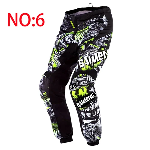 Imagen 2 del producto Pantalones de motocross MX pant DH MTB Dirt Bike ATV Enduro Moto conjunto de equipo todoterreno