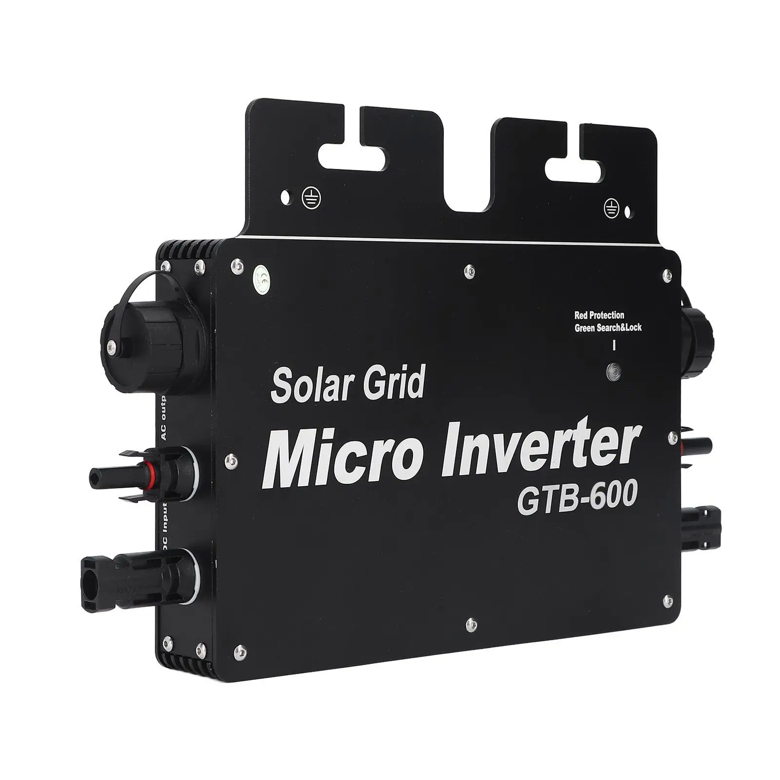 600W Solar Micro Inverter with WIFI Control - Smart Grid Tie, Auto-Detect AC 120V/230V Compatible