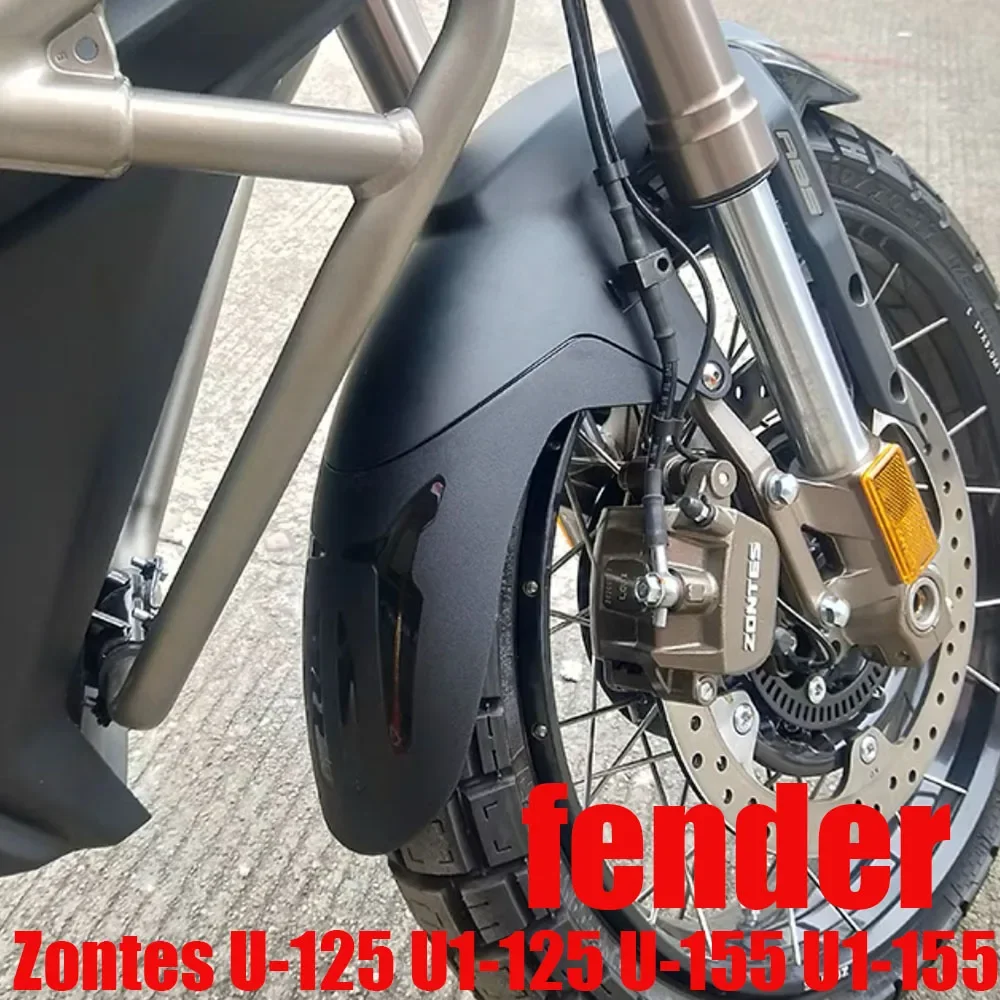 

For Zontes U-125 U1-125 U-155 U1-155 Motorcycle Front Fender Cover Mudguard Extension Splash Guard Fit U 125 U1 125 U 155 U1 155