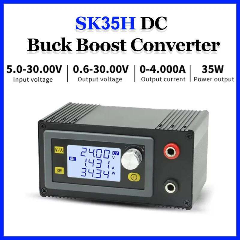 SK35H DC Buck Boost Converter CNC Adjustable Regulated Power Supply Constant Voltage Constant Current Solar Charging Module