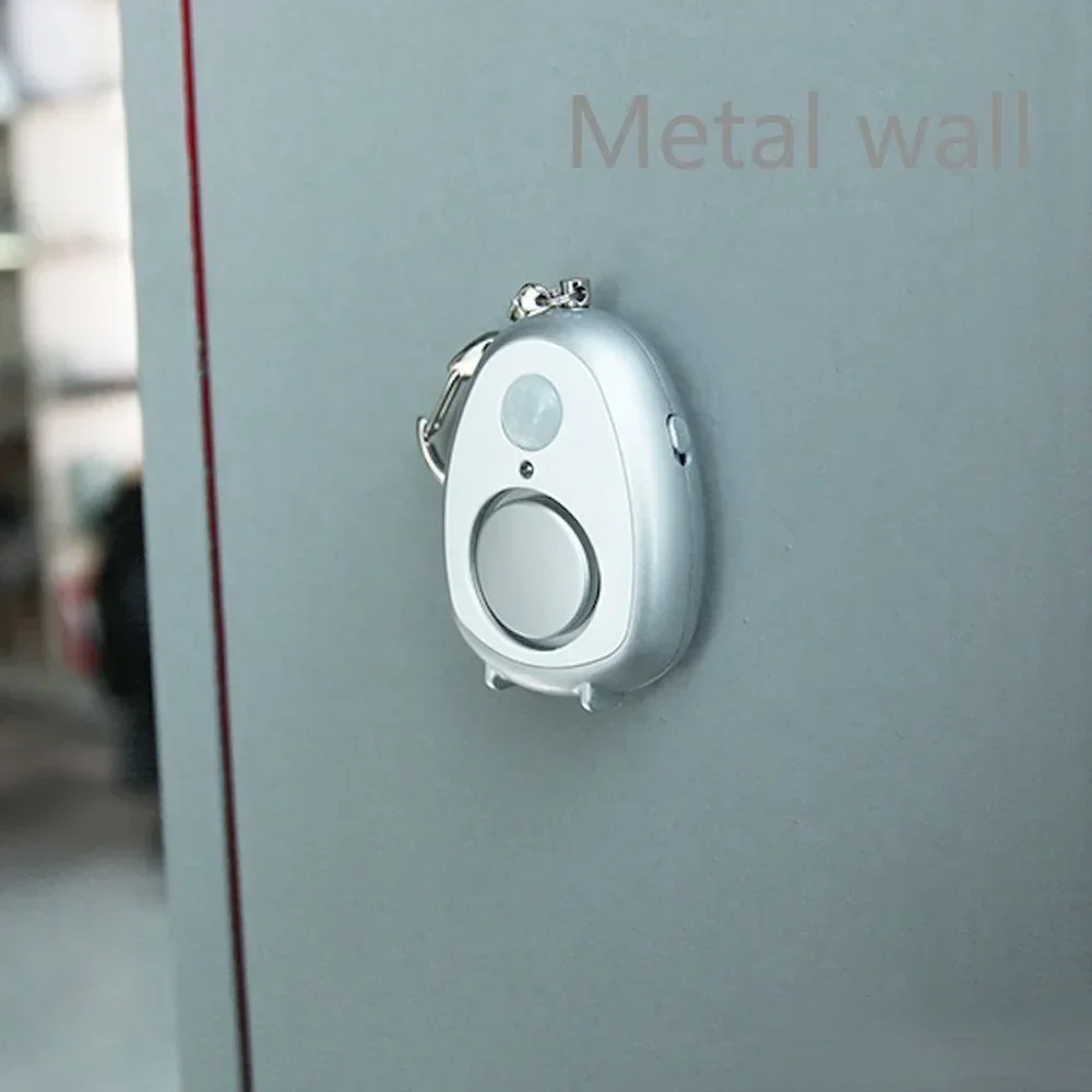 Anti - theft Alarm, Safety Keychain, Self - defense Alarm for Girl, Multifunctional Infrared Induction Worker Alarm for Hotel an