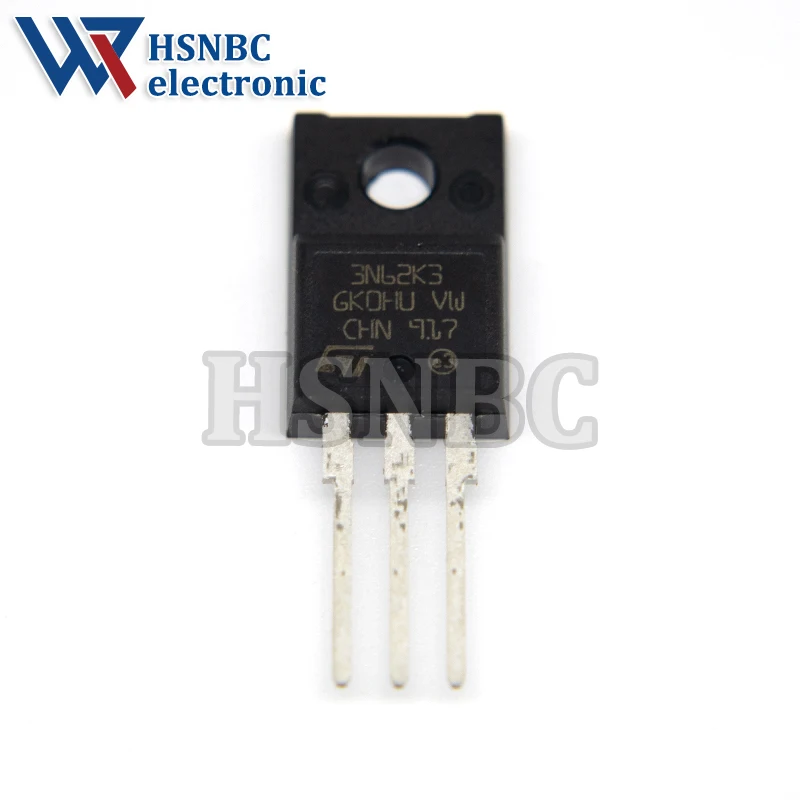 10 ชิ้น/ล็อต STF3N62K3 3N62K3 TO-220F 2.7A 620V N-Channel Power MOSFET ทรานซิสเตอร์ 100% ใหม่ของแท้