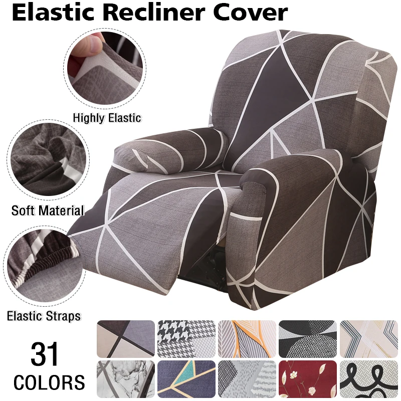 Recliner Slipcover Stretch Reclining Chair Cover Furniture Protector for Recliner Fitted Sofa Couch Cover Chair Cover