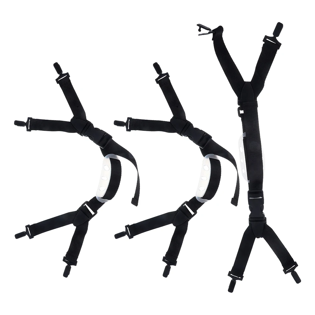 

3pcs Hard Hat Chin Straps Adjustable Safety Chin Belt Replacement Wear-Resistant Construction Worker Strap