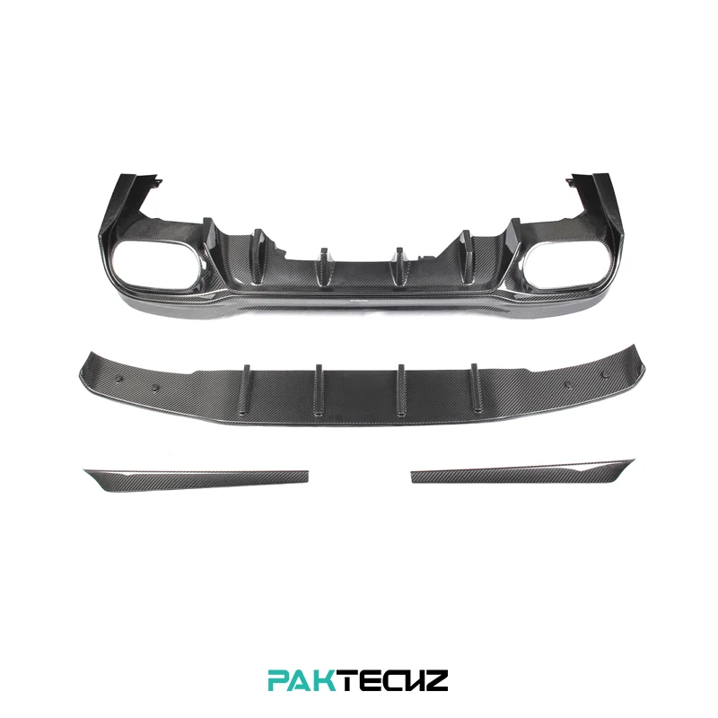 

Paktechz Dry Carbon Fiber Body Kit Rear Diffuser for Mercedes Benz W118 C118 AMG CLA35 CLA45S