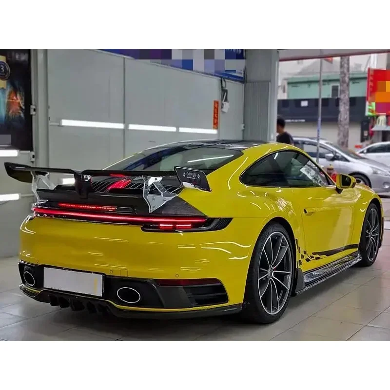 High Quality Best Selling Carbon Rear Spoiler 992 Rear Knife Wing Durable Exterior Accessories 2