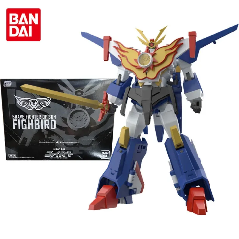 

Bandai Candy Toys Anime Figure SMP Brave Series He Brave Fighter of Sun Fighbird Genuine Anime Action Figure Toys for Children