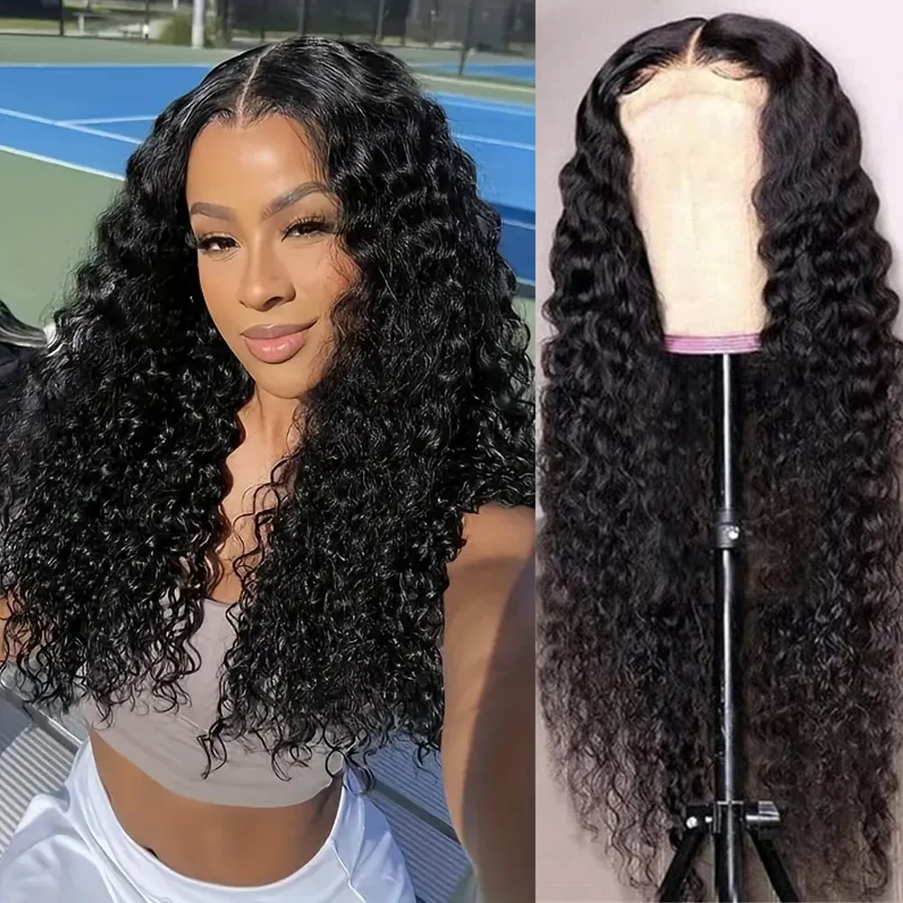 

36-дюймовый глубокий вьющийся парик из натуральных волос на кружеве, 100% парик 13x4 13x6, прозрачный парик на 360 градусов, кружевные фронтальные парики для чернокожих женщин