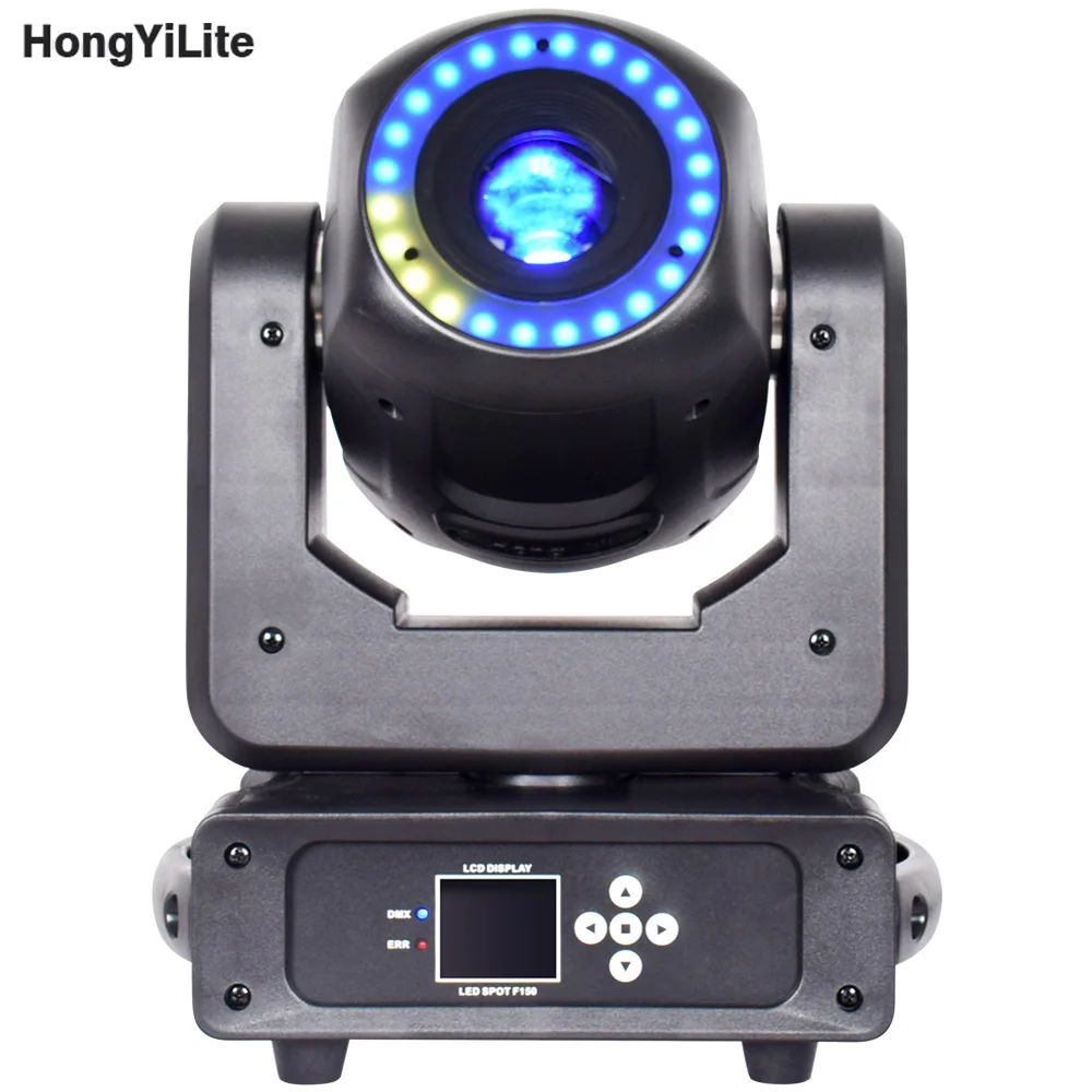 

HongYiLite 150W Moving Head Light Gobo Shake Prism With Ring Effect Sound Activated DMX512 Master Slave For Nightclub Wedding DJ
