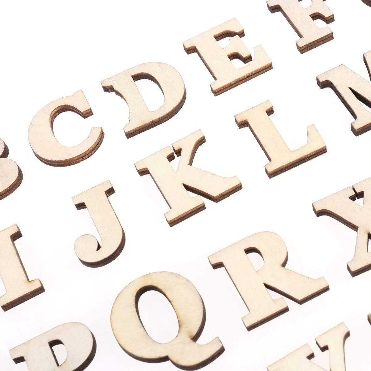 

Wooden Letter Prop Set Perfect for Photography Decoration Craft Self paste Double sided Adhesive Wall Door Reminders