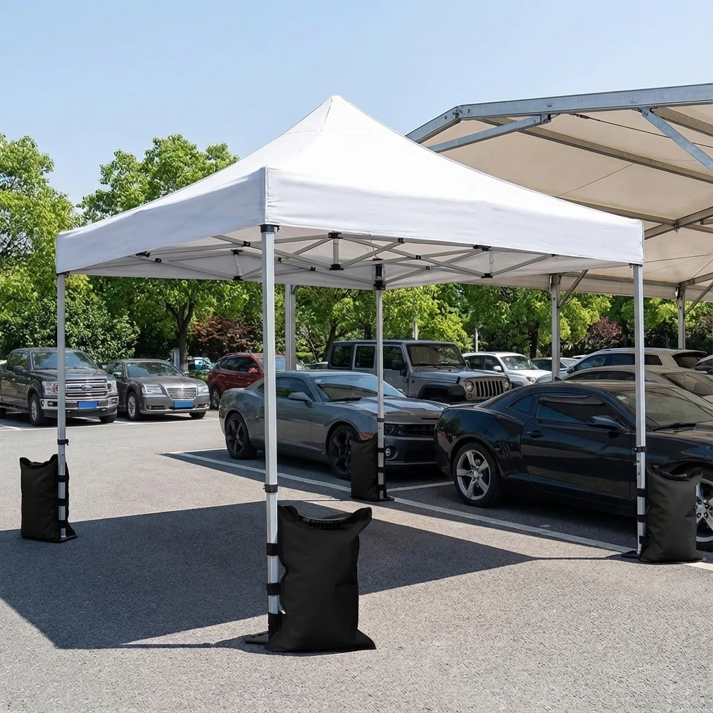 1/4Pcs Sand Bags for Canopy Legs Sandbags for Weight Canopy Weights Pop Up Tent Weights Bags Carport Gazebo Sun Shade Umbrella