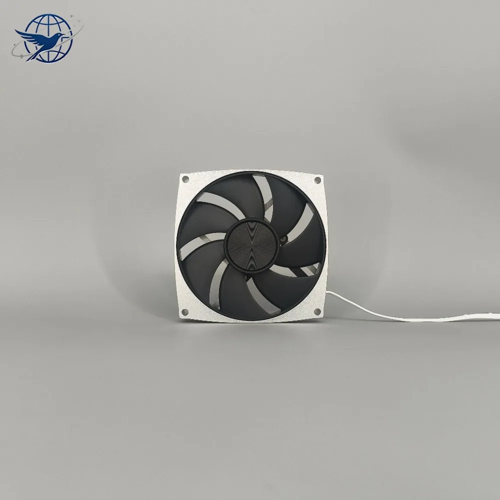 For RTX 4070 Reference Graphics Card, All-Aluminum Anodized 12V Liquid Bearing 9CM 9015/9615 Fan