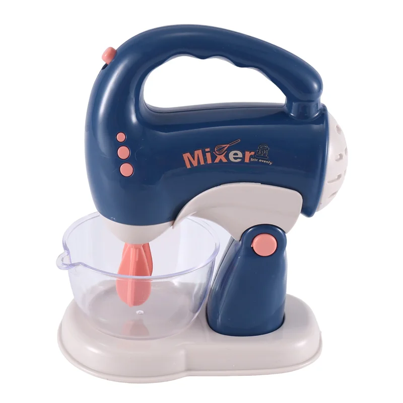 เครื่องผสมแป้งจำลอง B05C-YH189-4C เครื่องผสมอาหารไฟฟ้า เครื่องใช้ไฟฟ้าขนาดเล็กสำหรับเด็ก ชุดครัวสำหรับเด็กชายและเด็กหญิง