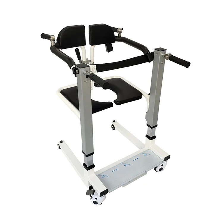 Senyang New Medical Portable Electric Toilet Move Wheel Nursing Patient Transfer Lift Commode Chair for Elderly