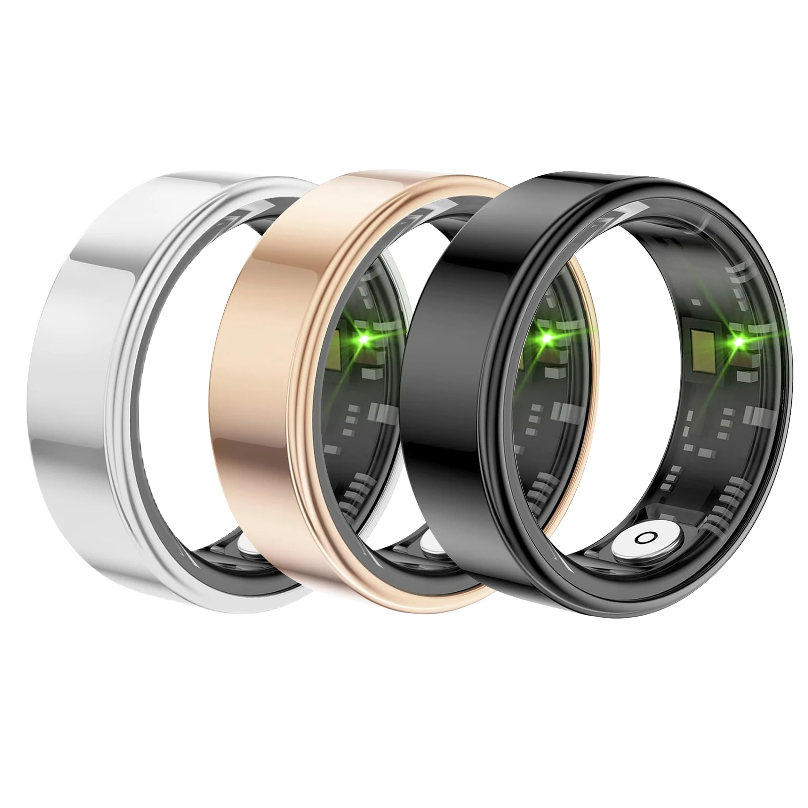 Умное кольцо для здоровья для женщин и мужчин с пульсометром