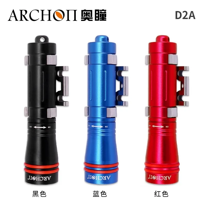 ARCHON D2A diving mirror light 450 lumens diving LED flashlight night diving waterproof headlight illumination