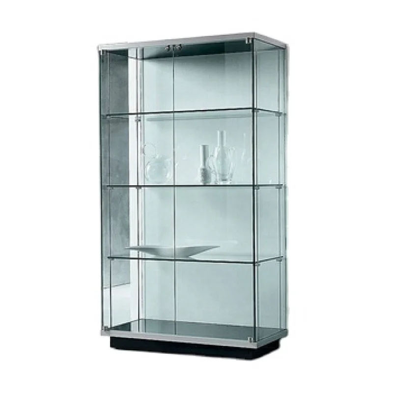 Custom. keway modern custom mobile phone retail shop glass showcase commercial design aluminum frame display cabinet with LED li