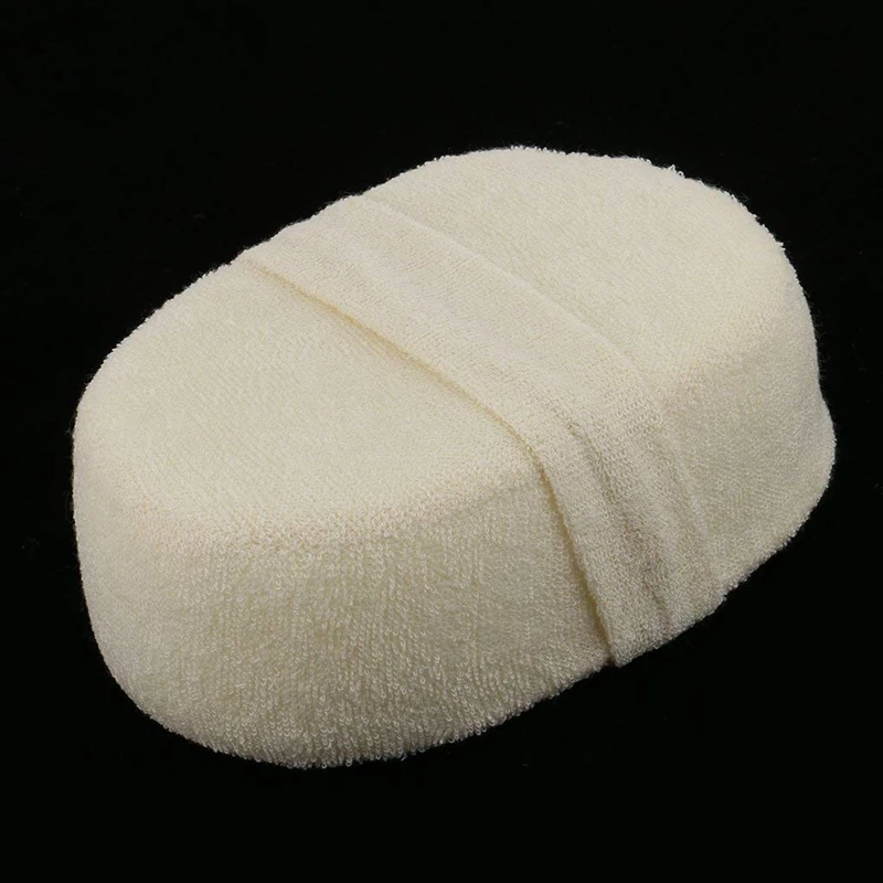 Esponja de Luffa Natural para baño, exfoliante de ducha para todo el cuerpo, cepillo de masaje saludable, 3 uds.