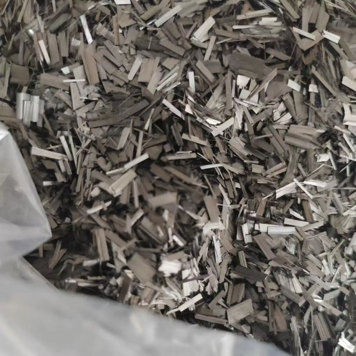 500g Chopped Carbon Fiber 12K, 3mm, 6mm, 10mm, 15mm, 20mm High Electrical Thermal Conductivity, Material Modification, DIY Car