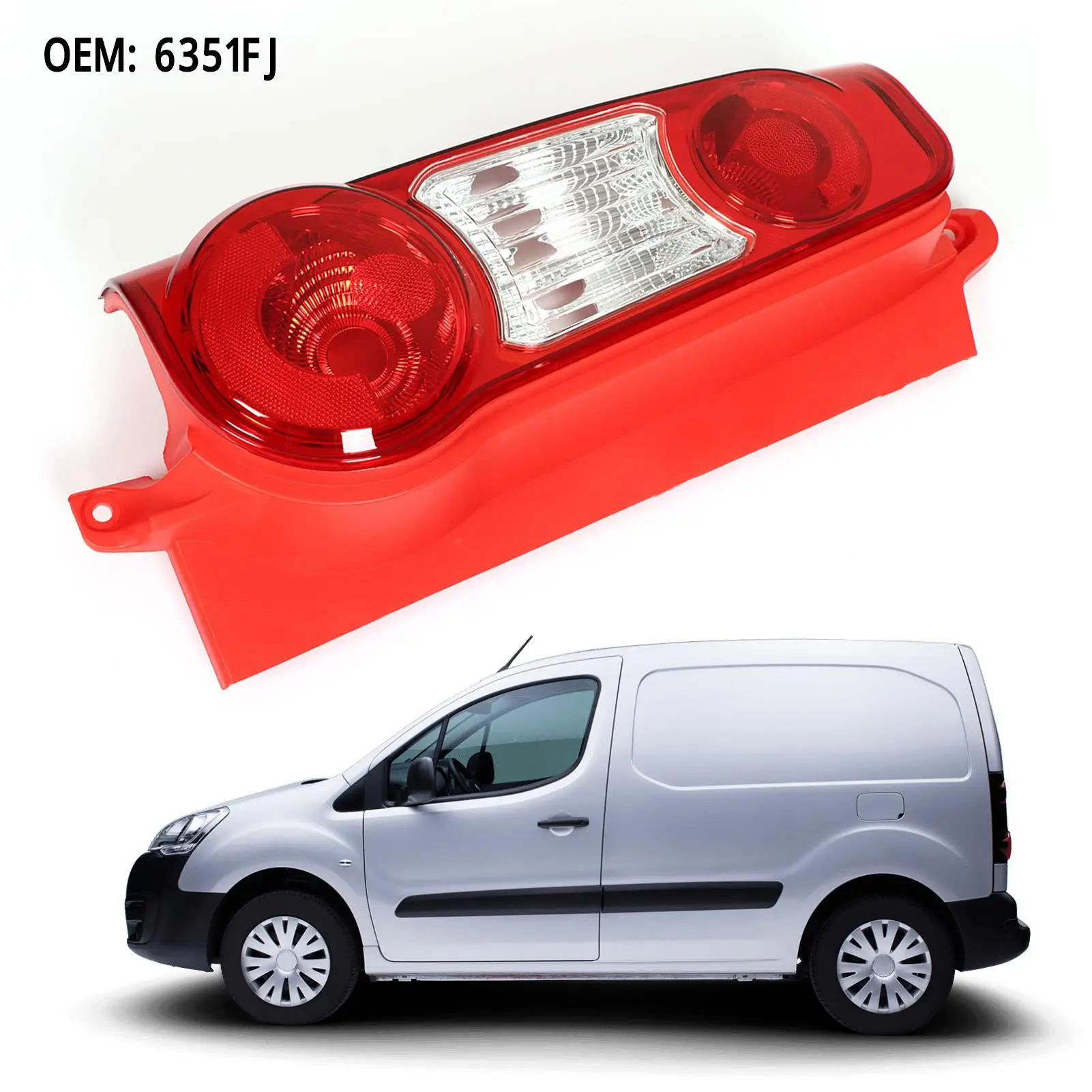 ضوء الفرامل الخلفية ضوء الذيل تركيب مريح مقاوم للماء نمط رائع مقاومة الطقس السيئ للشريك 2008 إلى 2012 #2