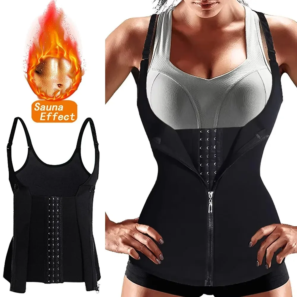 Schweiß Taille Trainer Weste Abnehmen Korsett für Gewichtsverlust Body Shaper Sauna Anzüge Kompression Shapewear Bauch Hüftgürtel Tank Tops