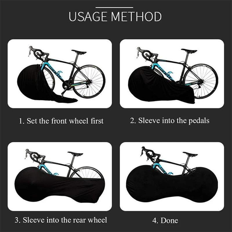 Bike Protector Cover MTB Road Bicycle Protective Gear Anti-dust Wheels Frame Cover Scratch-proof Storage Bag Bike Accessories