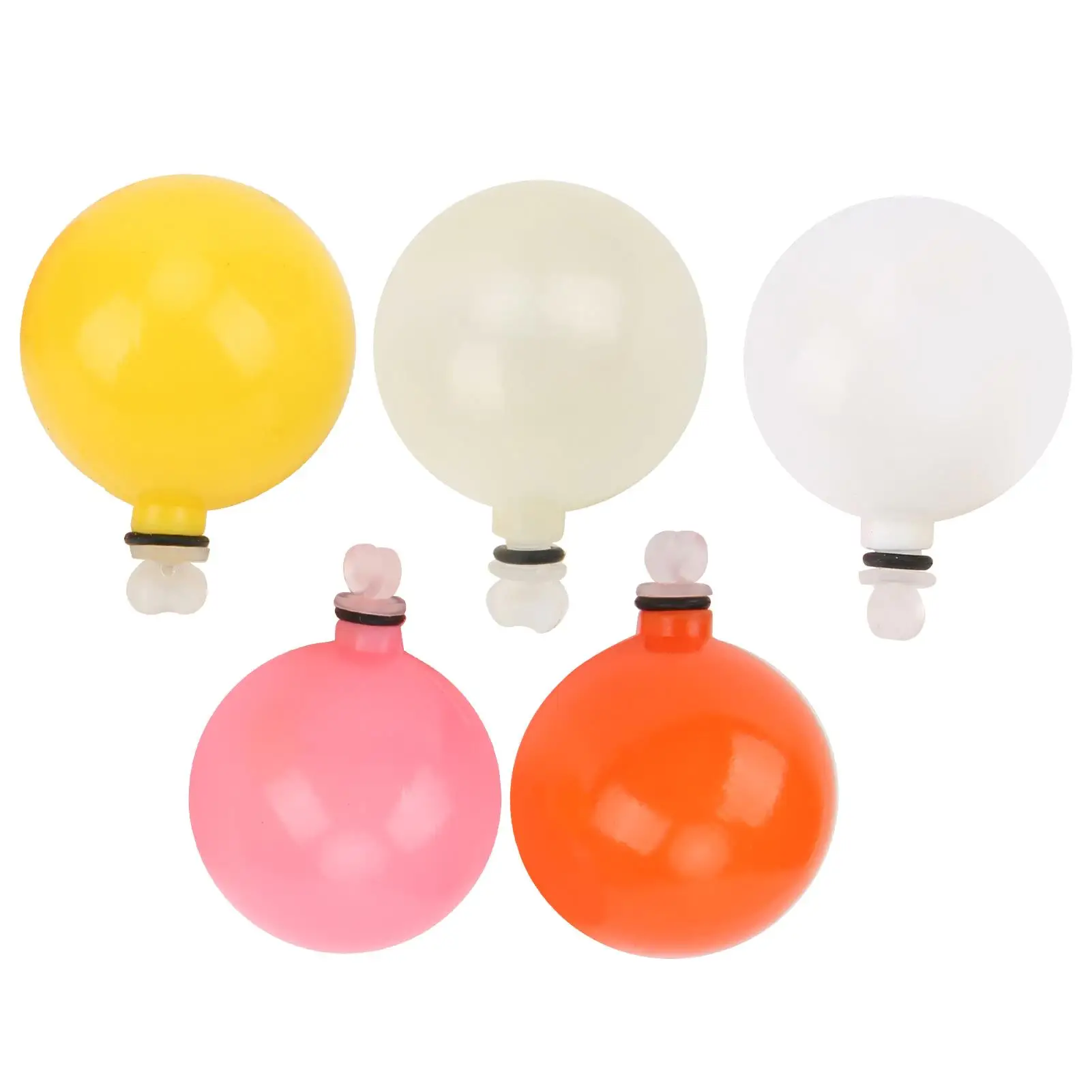 5Pcs Plastic Stick-On Foam Tear Drop Bobber Tube Strike Indicators - Fly Fishing Accessories