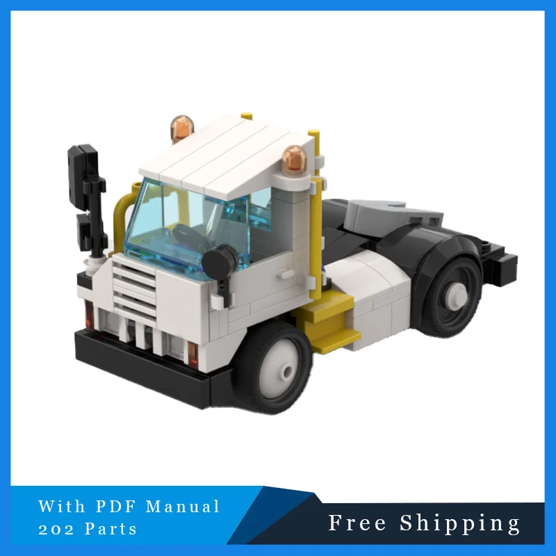 

202 PCS Engineering Series City Tractor Building Blocks Children Toy Container Transport Vehicle DIY Assembly Set For Boys Gifts