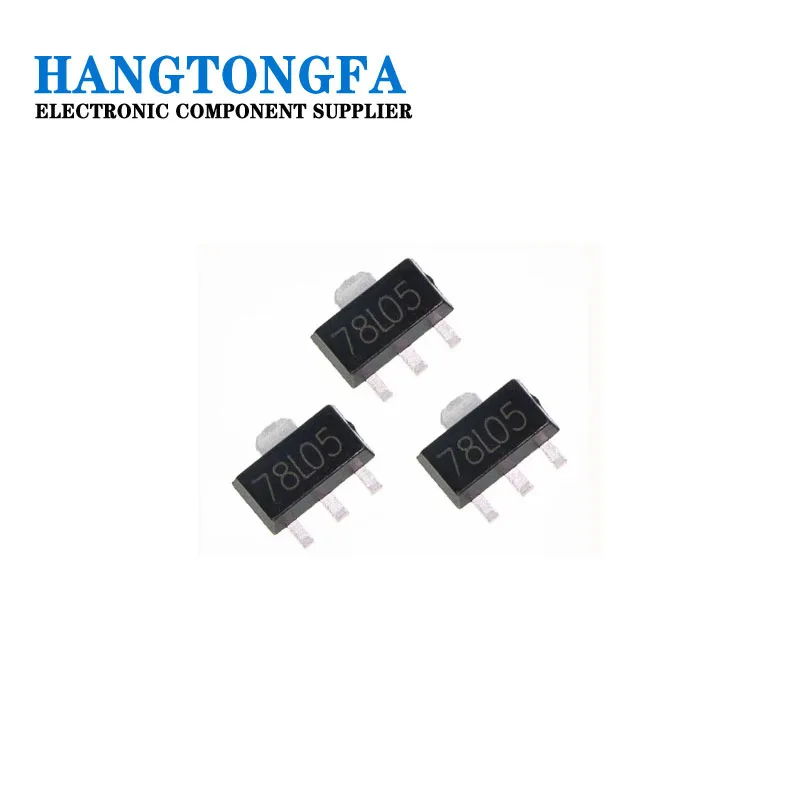 100Pcs/Lot 78L05 78L06 78L08 78L09 78L12 79L05 TL431 SOT89 SMD Voltage stabilizing tube IN STOCKNew