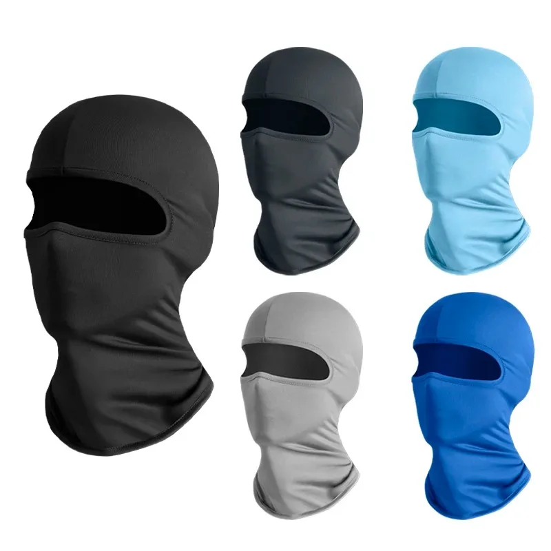 

Unisex Breathable Sunscreen Ice Silk Headscarf Windproof Scarf Summer Riding