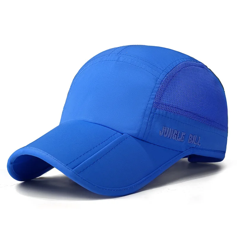 Summer lightweight foldable baseball cap for men and women, versatile for outdoor sports, running, hiking