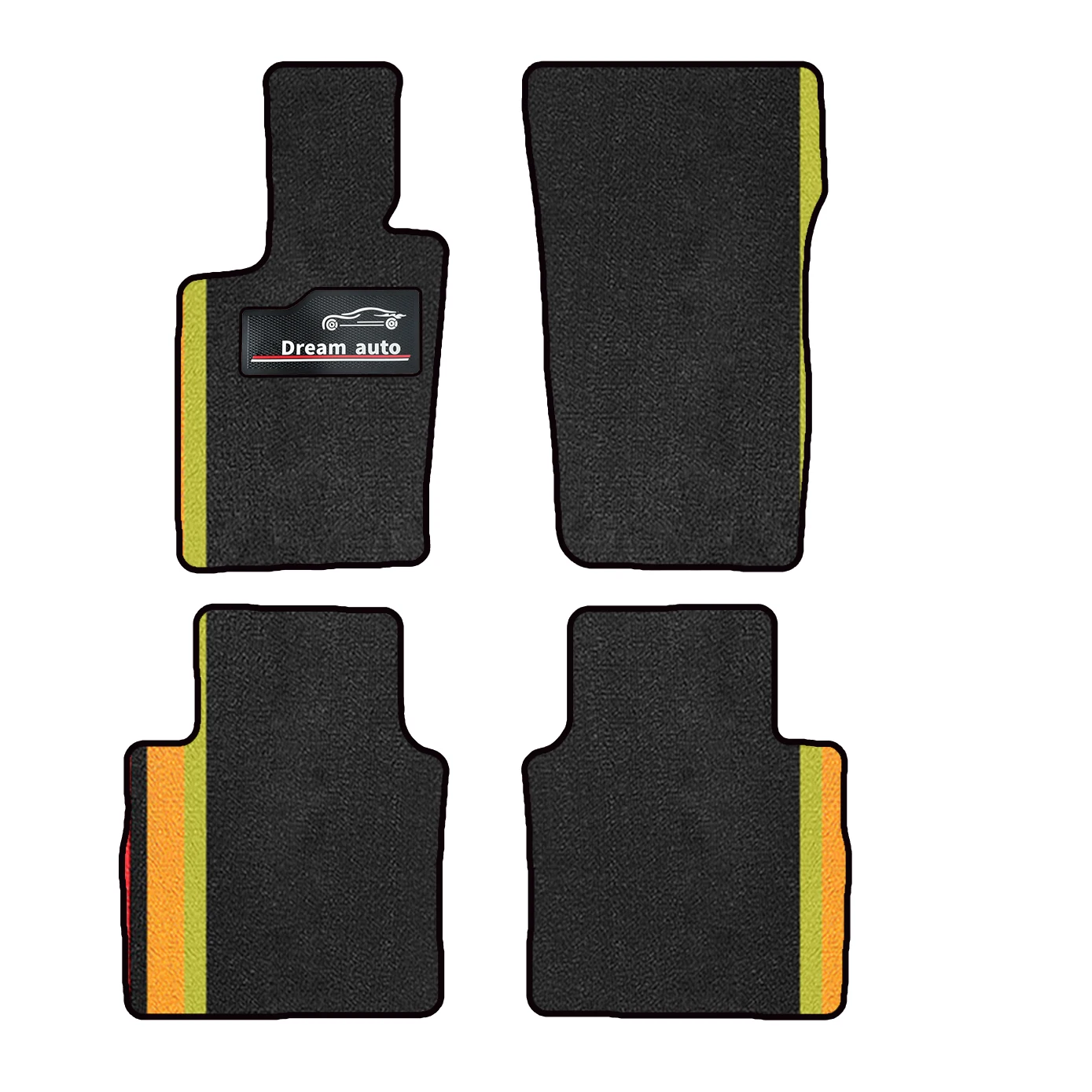 Car Mats With Buttons For Porsche Panamera 2017-2023 971 Chassis G2 Car-Specific Mats Floor Mats