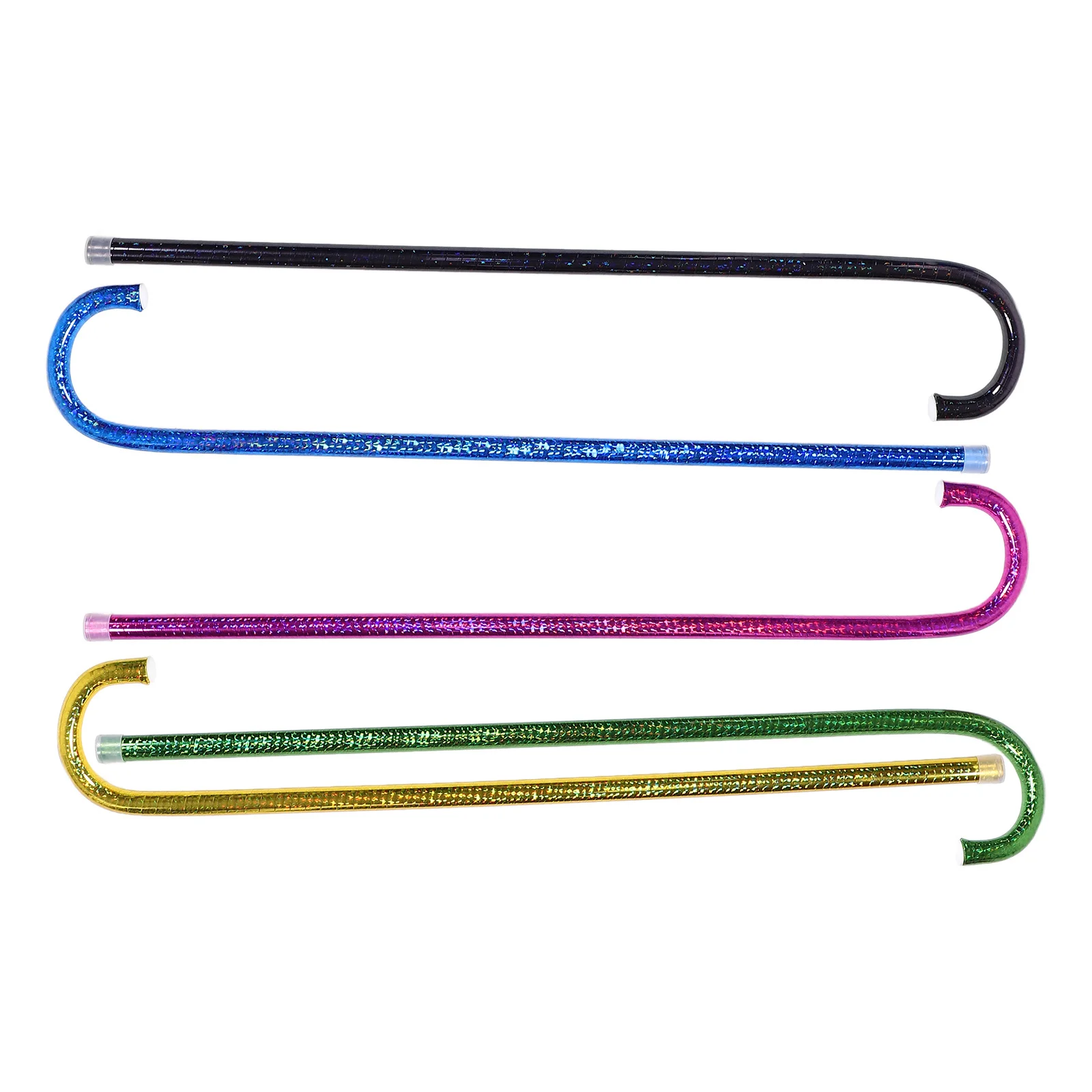 

5pcs Dance Canes Kids Jazz Crutches Children Props Performances Parties Carnival Halloween Cosplay Walking Sticks