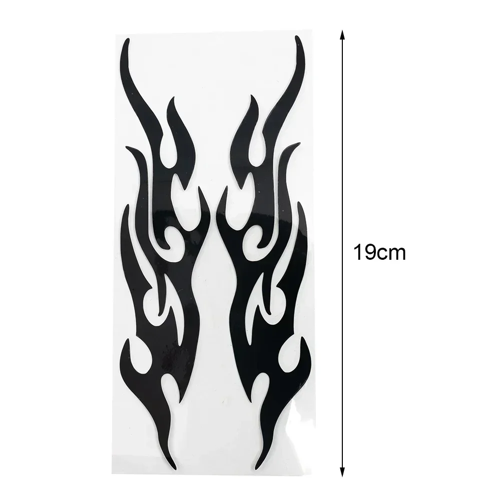 

DIY Flame Vinyl Decal Sticker Flames Logo Vinyl Decals Waterproof Sunscreen Motorcycle Ornamental Motorcycle Stickers