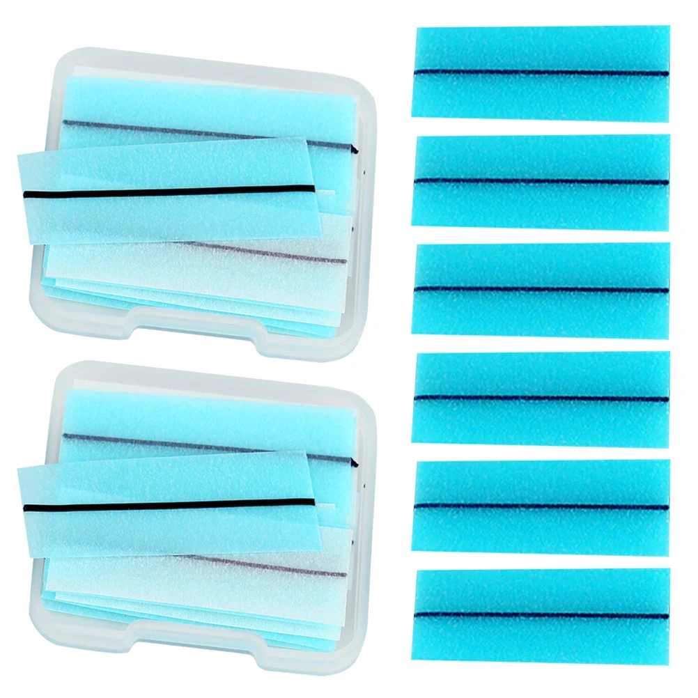 スティックオンアイライナーストリップ自己粘着性まつげ接着剤ライナー交換用ナチュラルエステティックアイメイクエンハンサーまつげ接着剤ストリップ