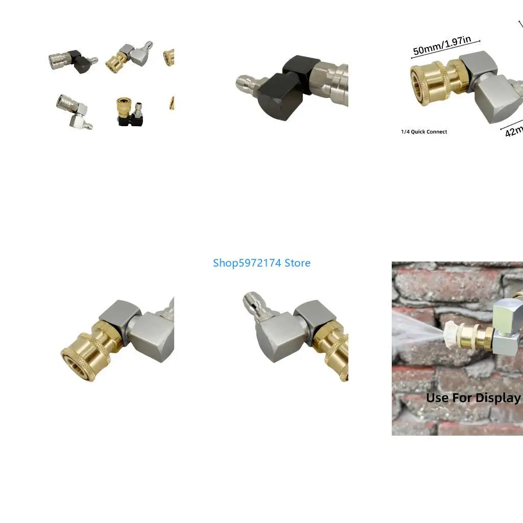 Y3NB Professional 360 Rotating Water Hose Connector For High Pressure Cleaning