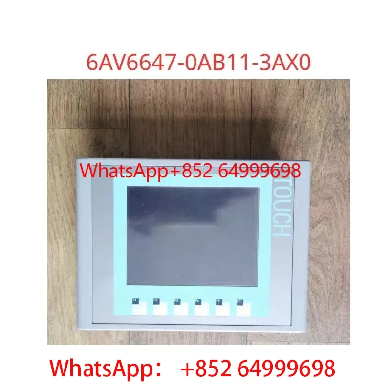 

6AV6647-0AB11-3AX0 SIMATIC HMI KTP600 Basic mono PN, Basic Panel 6AV6647 0AB11 3AX0