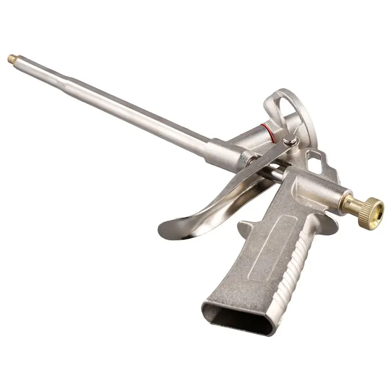 A21Q -Heavy Duty PU Foam Tool Expanding Foam Applicator Metal Blowing Tool Foam Caulk Tool Waterproof Caulk Tool