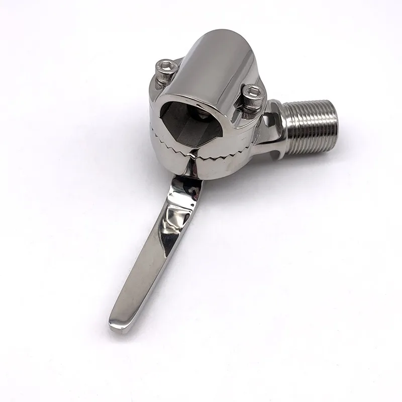 For Pipe Clip Antenna Holder, Stainless Steel 316 Marine Antenna Holder, Yacht Hardware