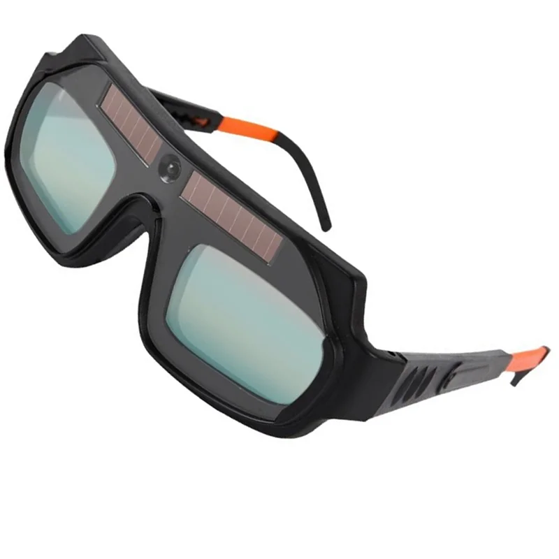 

【Hot Cake】Anti-Glare Automatic Darkening Dimming Welding Glasses Set Arc Welding Glasses Welder Eye Protection Goggles Tools