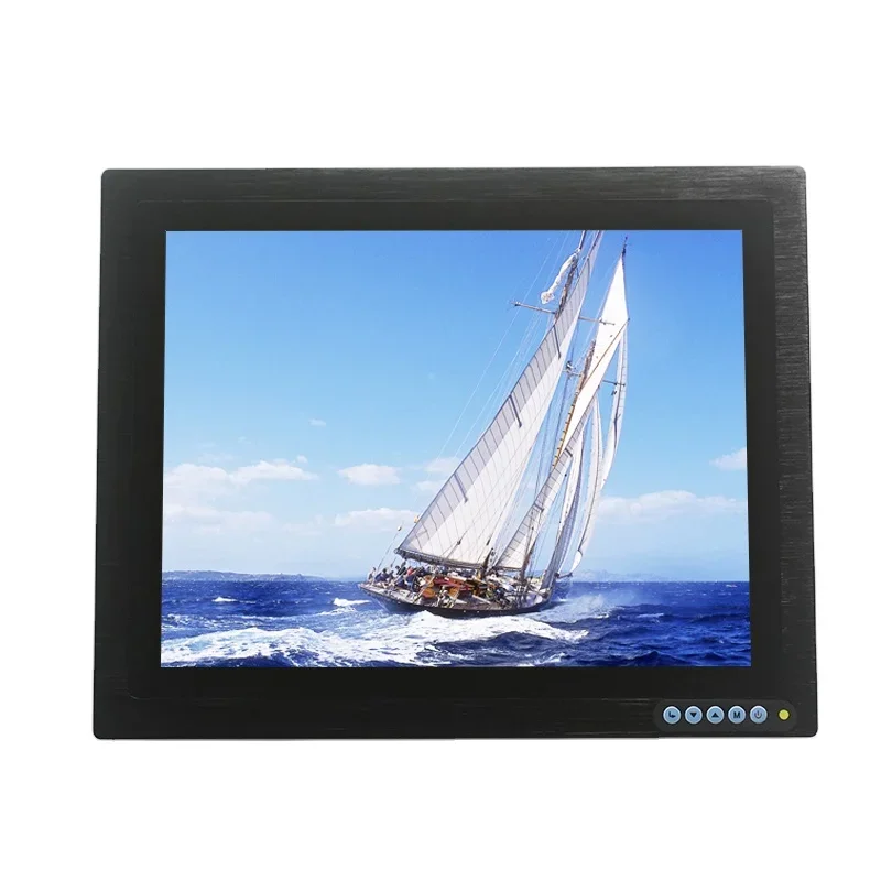 

Marine Monitor Full Waterproof IP67 Lcd Displays 1500 Nits 15 Inch BNC Anti Glare Vandal Proof