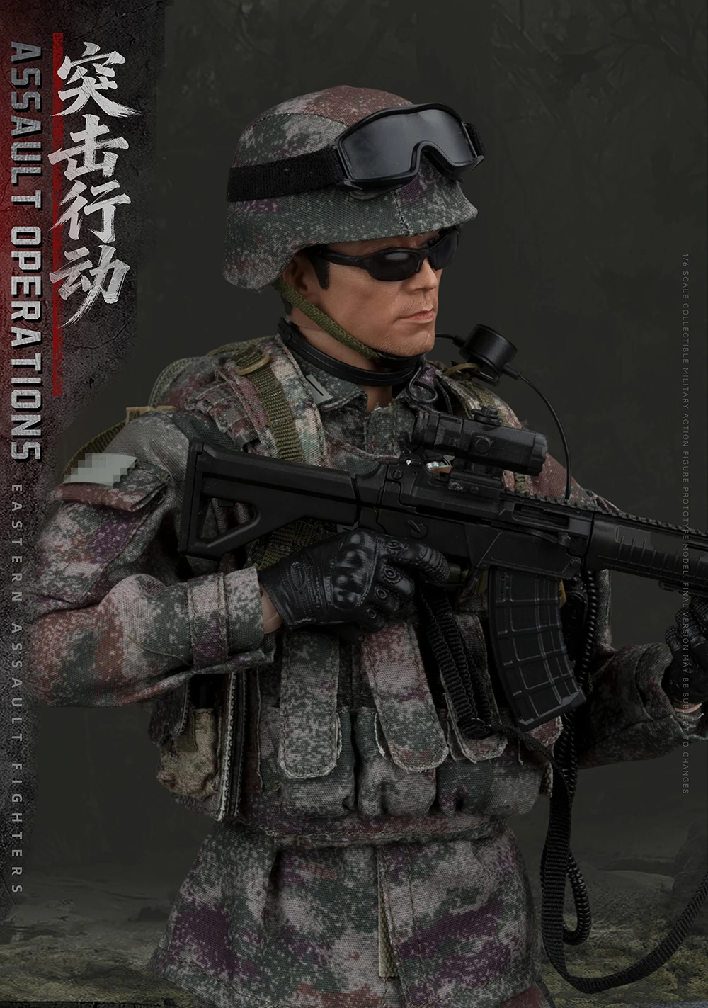 ViiKONDO-Figurine d'Action Alberoise PLA KSJY 1/6 JEU, Modèle de Soldat, Combattant de l'Est, Armée, Homme, Mur de Fer, 12 en Effet, Jouet Complet, 23003