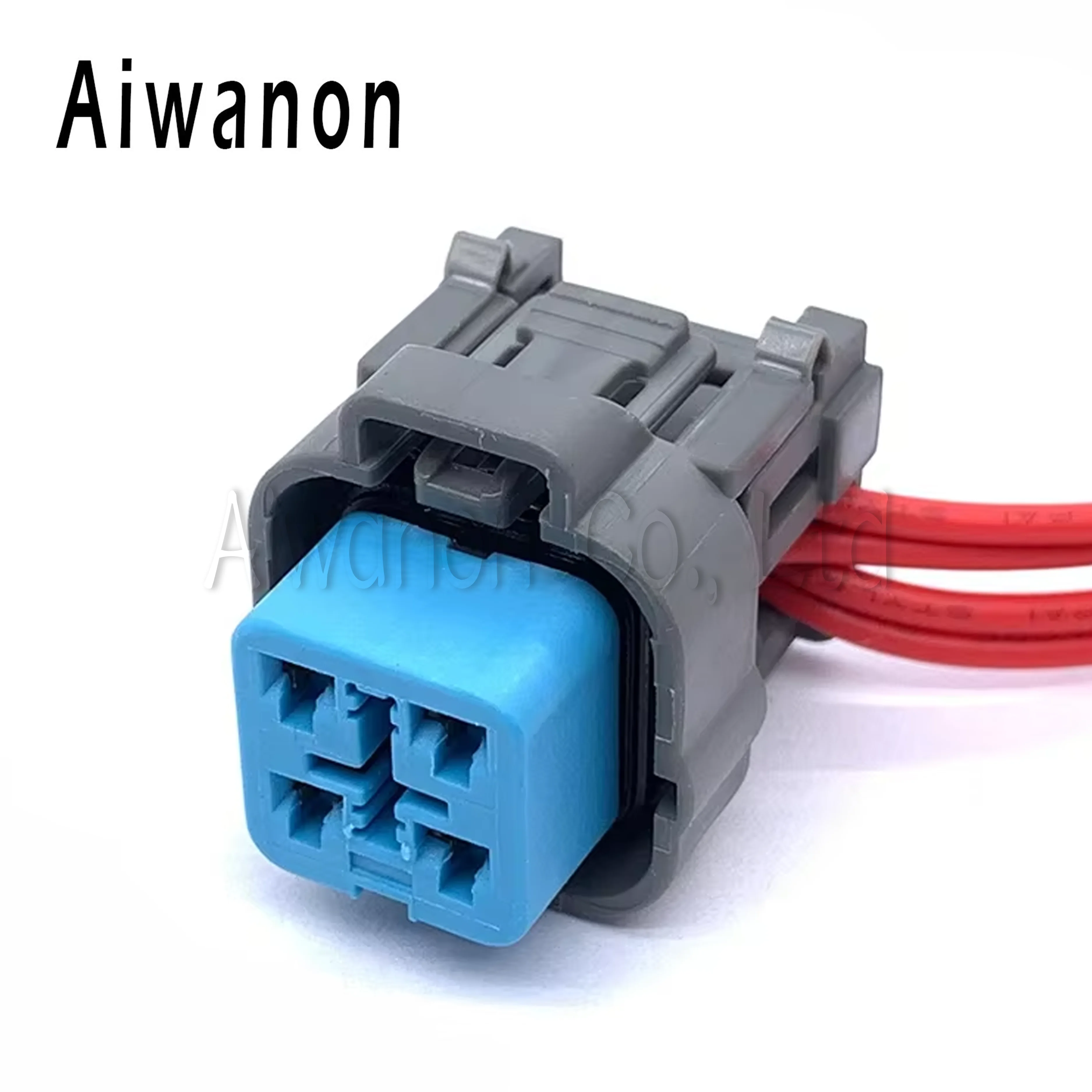 1 Set 4 Pin Auto Fuel Pump Electrical Connectors Female Wire Harness Plug For 6189-6887