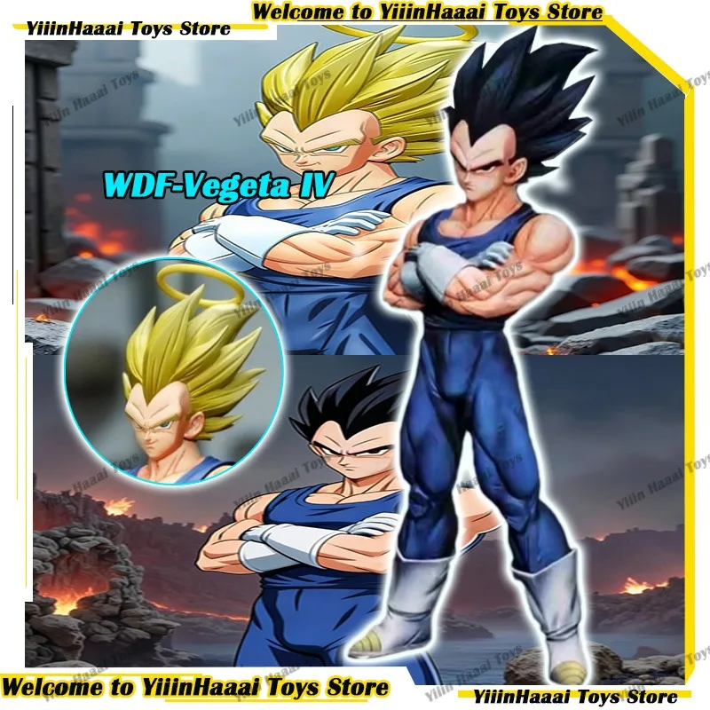 

In Stock Vegeta IV Anime Action Fiugres Dragon Ball Figure 28cm PVC Hold Chest Posture Toys Collection Ornament Figurine Gifts