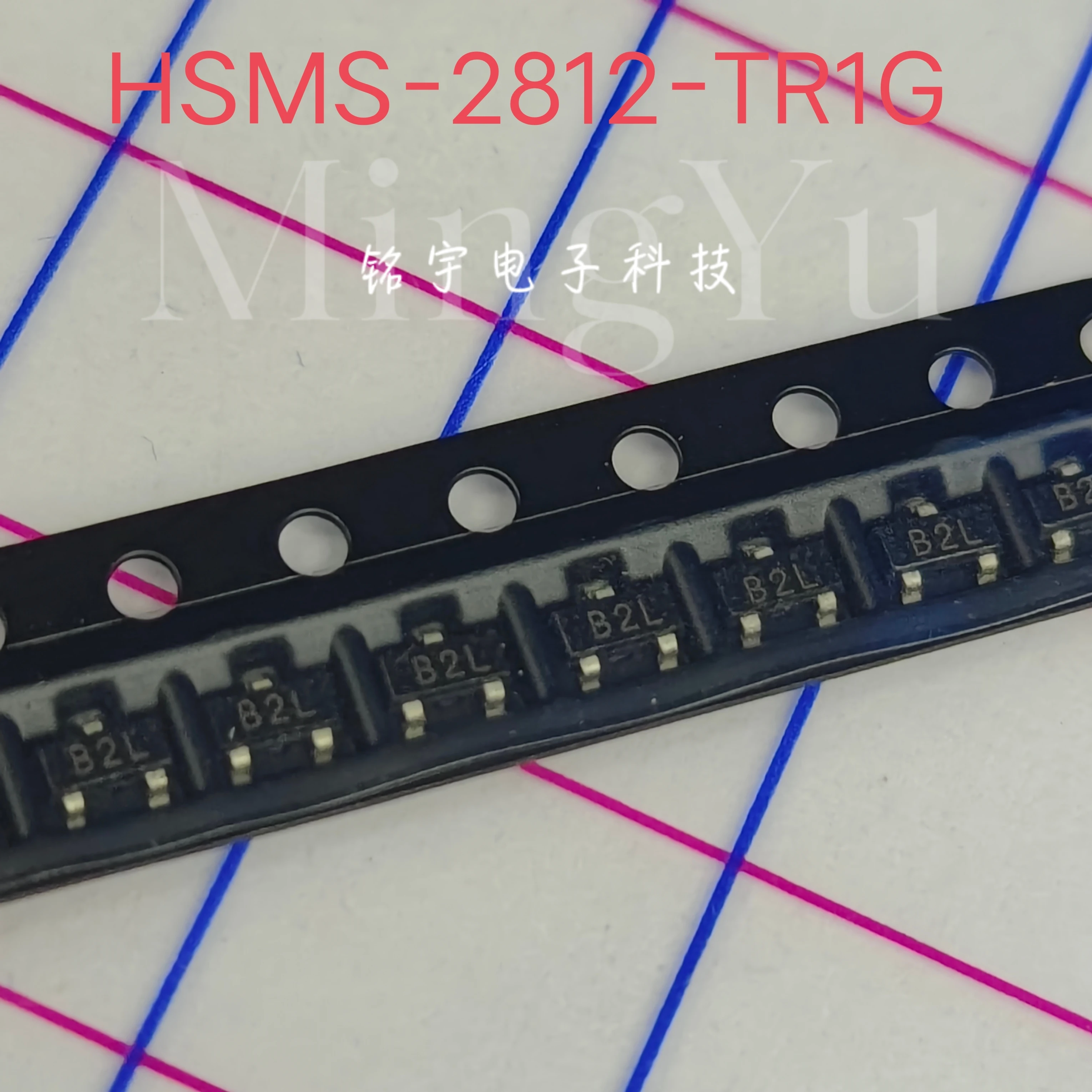 100% brand new HSMS-2812-TR1G Original and authentic products encapsulation:SOT23-3